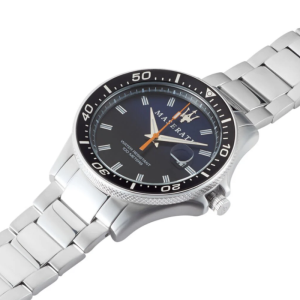 Alternative view of Maserati Men’s Quartz Silver Stainless Steel Blue Dial 44mm Watch R8853140001