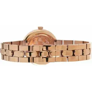 Alternative view of SWAROVSKI Women’s Swiss Made Quartz Rose Gold Stainless Steel Blue Dial 34mm Watch 5182277