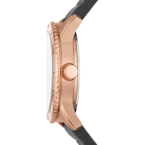 Alternative view of Fossil Women’s Quartz Grey Silicone Strap Grey Dial 38mm Watch BQ3950 (Without Tag)
