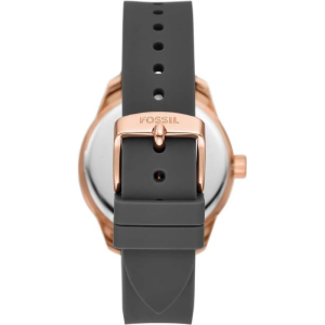 Fossil Women’s Quartz Grey Silicone Strap Grey Dial 38mm Watch BQ3950 (Without Tag) - Image 3