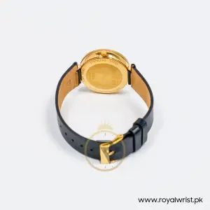 Gucci Unisex Swiss Made Quartz Black Leather Strap Black Dial 37mm Watch YA133326/1 - Image 10
