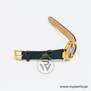 Gucci Unisex Swiss Made Quartz Black Leather Strap Black Dial 37mm Watch YA133326/1 - Image 9