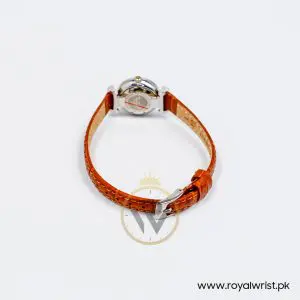 Emporio Armani Women’s Quartz Brown Leather Strap Grey 22mm Watch AR1685-3 - Image 7