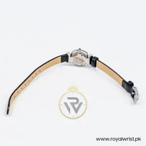 Emporio Armani Women’s Quartz Black Leather Strap Black Mother Of Pearl Dial 22mm Watch AR1684 - Image 12
