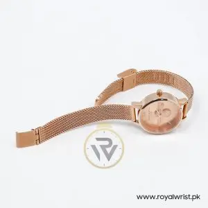 Olivia Burton Women's Quartz Rose Gold Stainless Steel Rose Gold Dial 30mm Watch HM1121