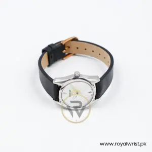 Alternative view of Tissot Women’s Quartz Swiss Made Black Leather Strap Mother Of Pearl Dial 28mm Watch T023.210.16.111.00-1 (Like New)