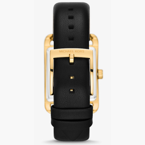 Alternative view of Michael Kors Women’s Quartz Black Leather Strap Black Dial 27mm Watch MKO1027