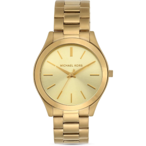 Michael Kors Women’s Quartz Gold Stainless Steel Gold Dial 44mm Watch MK8671 (Without Tag)
