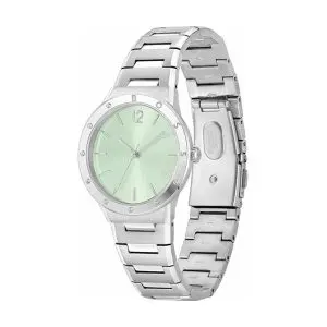 Alternative view of Hugo Boss Women’s Quartz Silver Stainless Steel Light Green Dial 34mm Watch 1502716