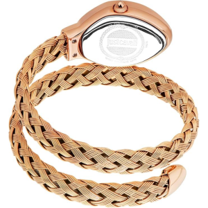 Just Cavalli Women’s Quartz Rose Gold Snake Stainless Steel Green Dial 22mm Watch JC1L264M0045 - Image 3