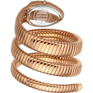 Just Cavalli Women’s Quartz Rose Gold Snake Stainless Steel Green Dial 22mm Watch JC1L224M0055 - Image 3