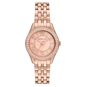 Michael Kors Women’s Quartz Rose Gold Stainless Steel Rose Gold Dial 33mm Watch MK4845