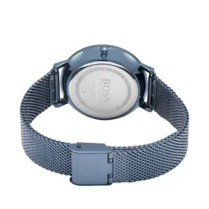 Hugo Boss Women’s Quartz Blue Stainless Steel Blue Dial 35mm Watch 1502518 - Image 3
