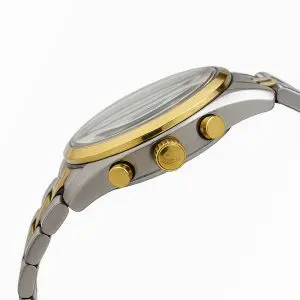 Emporio Armani Men’s Quartz Two-tone Stainless Steel Champagne Dial 41mm Watch AR11603