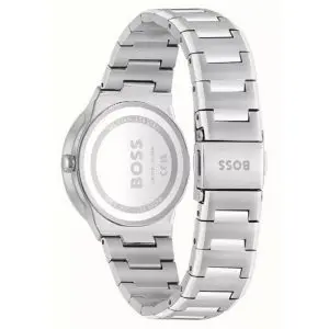 Hugo Boss Women’s Quartz Silver Stainless Steel Black Dial 34mm Watch 1502647