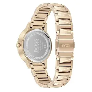 Hugo Boss Women’s Quartz Rose Gold Stainless Steel Rose Gold Dial 34mm Watch 1502540 - Image 3
