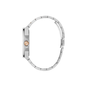 Guess Men's Quartz Two-Tone Stainless Steel Blue Dial 44mm Watch GW0789G4