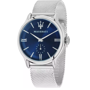 Maserati Men’s Quartz Silver Stainless Steel Blue Dial 42mm Watch R8853118006