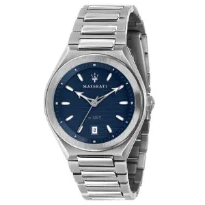 Maserati Men’s Quartz Silver Stainless Steel Blue Dial 40mm Watch R8853139002