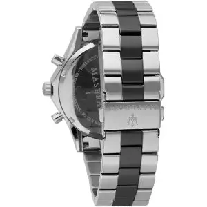 Alternative view of Maserati Men’s Chronograph Quartz Two-tone Stainless Steel Black Dial 44mm Watch R8873627003