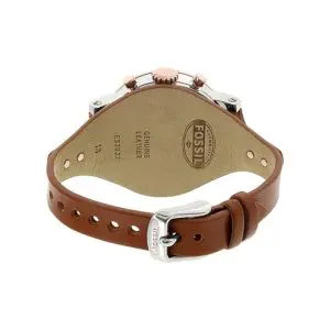 Alternative view of Fossil Women’s Quartz Brown Leather Strap White Dial 38mm Watch ES3837
