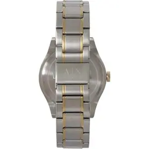 Armani Exchange Men’s Quartz Two-tone Stainless Steel Blue Dial 44mm Watch AX2332