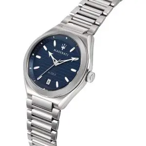 Maserati Men’s Quartz Silver Stainless Steel Blue Dial 40mm Watch R8853139002