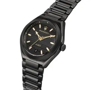Maserati Men’s Quartz Black Stainless Steel Black Dial 40mm Watch R8853139004