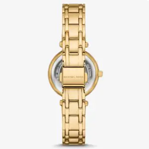 Michael Kors Women’s Quartz Gold Stainless Steel Mother Of Pearl Dial 30mm Watch MKO1083 (Without Tag)