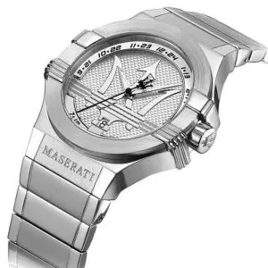 Alternative view of Maserati Men’s Quartz Silver Stainless Steel Silver Dial 42mm Watch R8853108002