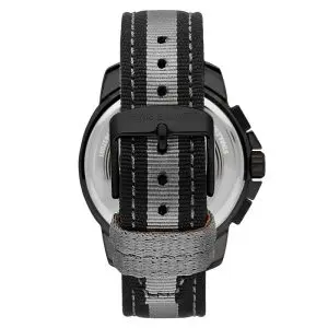 Maserati Men’s Chronograph Quartz Two-tone Nylon Strap Black Dial 44mm Watch R8871637002 - Image 3
