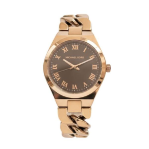 Michael Kors Women’s Quartz Two-tone Stainless Steel Brown Dial 37mm Watch MK7501