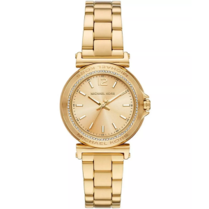 Michael Kors Women’s Quartz Gold Stainless Steel Gold Dial 33mm Watch MK7516
