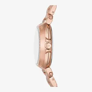 Michael Kors Women’s Quartz Rose Gold Stainless Steel Rose Gold Dial 33mm Watch MK7491