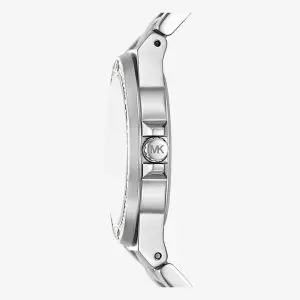 Michael Kors Women’s Quartz Silver Stainless Steel Silver Dial 37mm Watch MKO1188