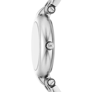 Michael Kors Women’s Quartz Silver Stainless Steel Grey Mink Dial 30mm Watch MK4894
