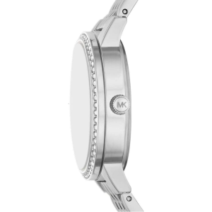 Michael Kors Women’s Quartz Silver Stainless Steel White Dial 41mm Watch MK1055