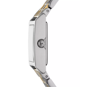 Michael Kors Women’s Quartz Two-Tone Stainless Steel Silver Dial 27mm Watch MK4935