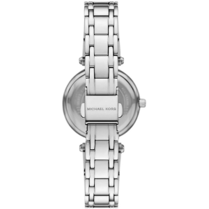 Michael Kors Women’s Quartz Silver Stainless Steel Grey Mink Dial 30mm Watch MK4894