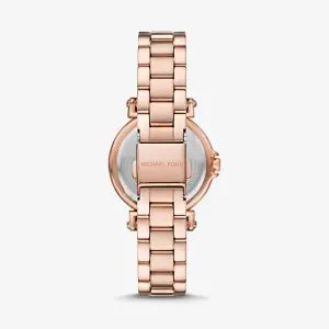 Michael Kors Women’s Quartz Rose Gold Stainless Steel Rose Gold Dial 33mm Watch MK7491