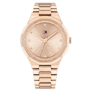 Tommy Hilfiger Women’s Quartz Rose Gold Stainless Steel Rose Gold Dial 36mm Watch 1782726