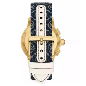 Alternative view of Tory Burch Women’s Quartz Navy Blue Canvas Strap Navy Blue Dial 37mm Watch TBW1038