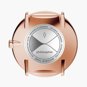 Nordgreen Unisex Quartz Rose Gold Stainless Steel White Dial 36mm Watch PH36RGMEROXX