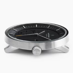 Nordgreen Unisex Quartz Silver Stainless Steel Black Dial 36mm Watch PH36SIMESIBLCH - Image 3
