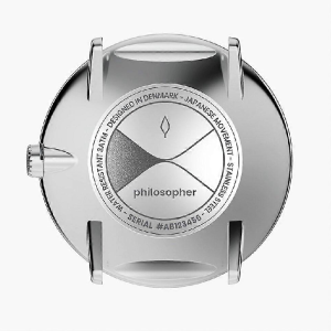 Nordgreen Men’s Quartz Silver Stainless Steel Black Dial 40mm Watch PH40SIMESIBL