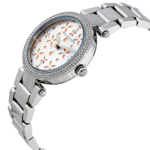 Alternative view of Michael Kors Women’s Quartz Silver Stainless Steel Silver Dial 33mm Watch MK6483