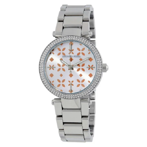 Michael Kors Women’s Quartz Silver Stainless Steel Silver Dial 33mm Watch MK6483