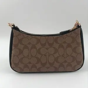 Coach Teri Shoulder Bag In Signature Canvas (Size: L 24.1cm, H 15.5cm, W 7.6cm) CA548