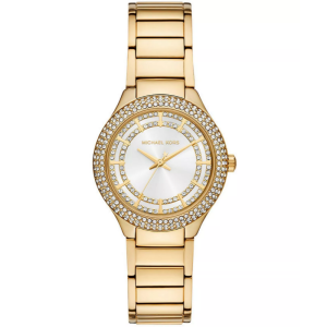 Michael Kors Women’s Quartz Gold Stainless Steel White Dial 33mm Watch MK4941