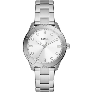 Fossil Women’s Quartz Silver Stainless Steel Silver Dial 38mm Watch BQ3885 (Without Tag)